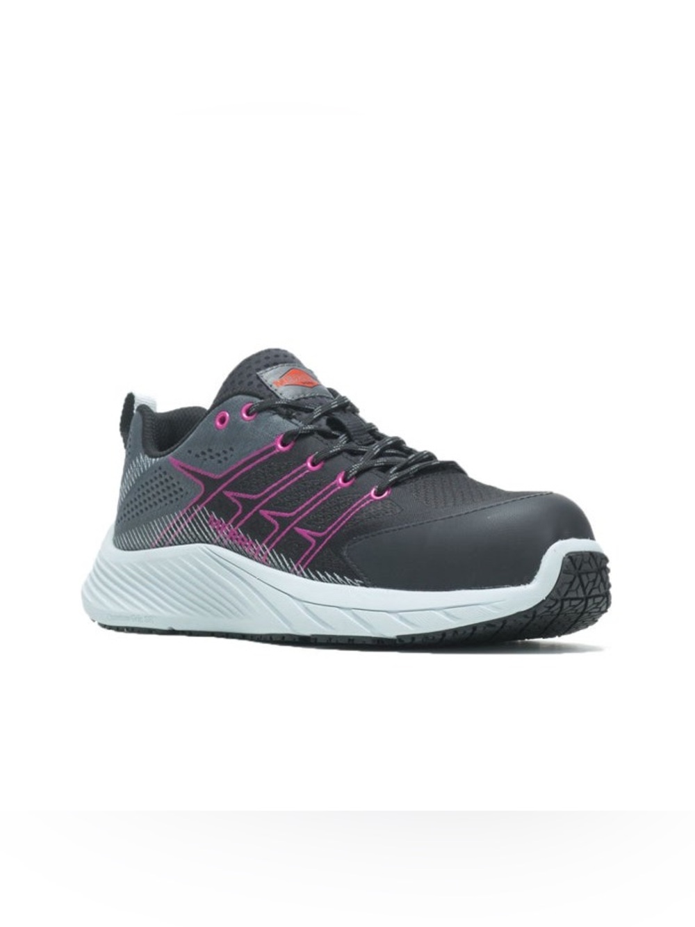 Merrell Work Womens Moab Flight Carbon Toe Black Fuchsia